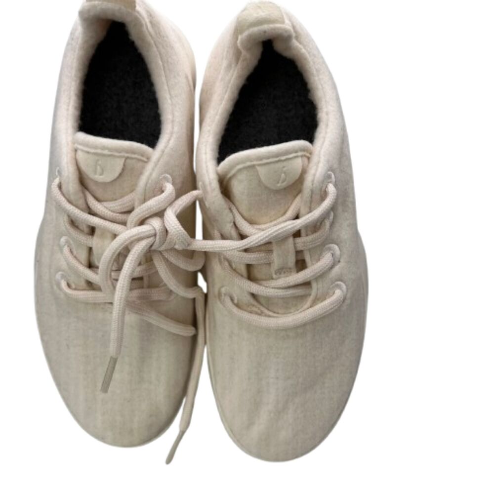 Allbirds NWOB Women’s Wool Runners White Merino Wool Sneakers Korea Made Size 7 - Picture 4 of 8